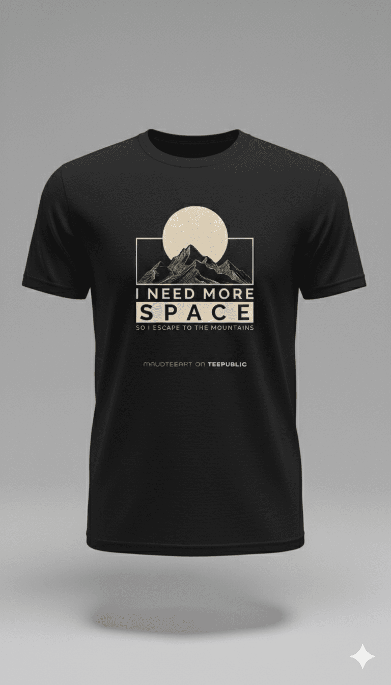 I Need More Space - Mountains Are Calling T-Shirt