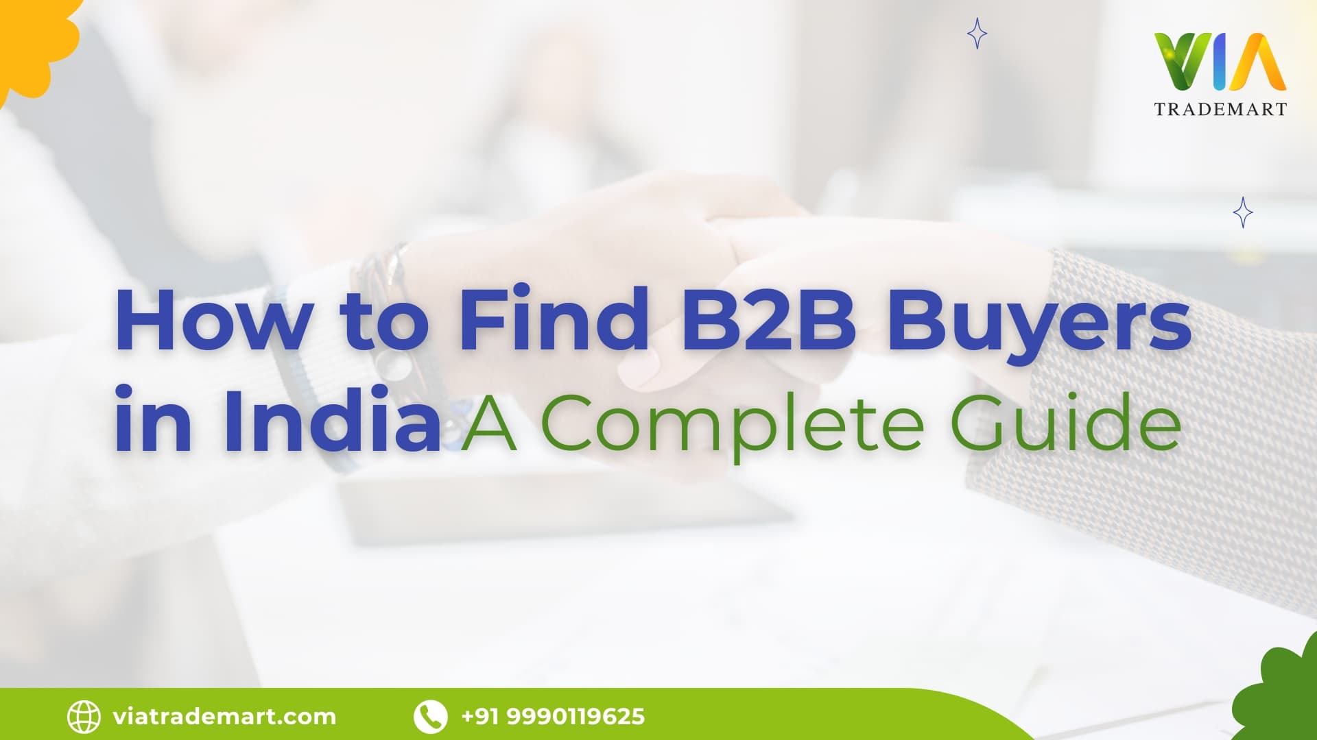 How to Find B2B Buyers in India | A Complete Guide